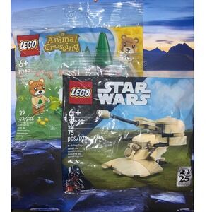 LEGO Star Wars & Animal Crossing Maple's Pumpkin Garden Poly Bag Set/Lot